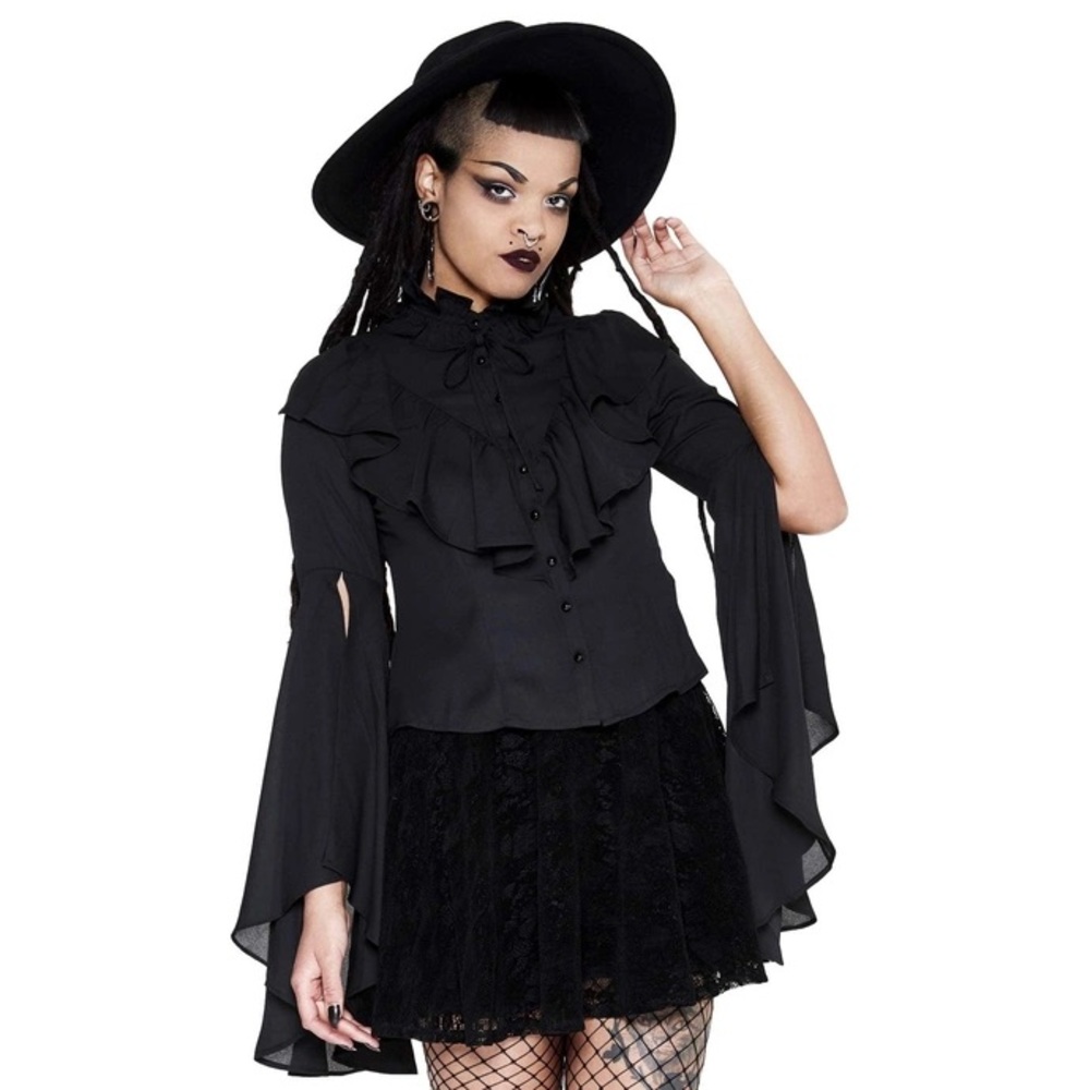 Moon Shrine Ruffle Shirt